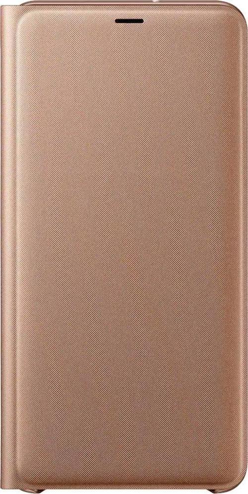 Galaxy A7 2018 ile Uyumlu Wallet Cover Kılıf Altın EF-WA7500PFEGWW