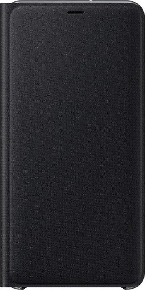 Galaxy A7 2018 ile Uyumlu Wallet Cover Kılıf Siyah EF-WA7500PBEGWW