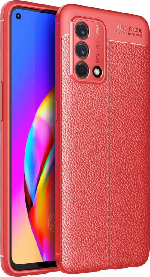 A74 4G Kılıf Auto Focus Kapak - Kırmızı-(5796)