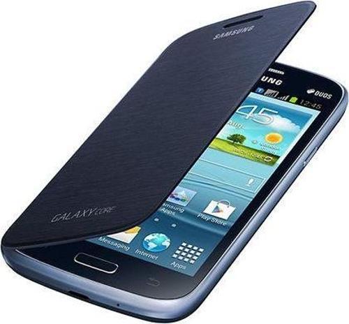 Galaxy Core ile Uyumlu Flip Cover Kılıf Lacivert EF-FI826BLEGWW