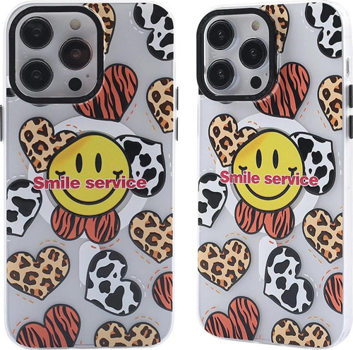 Iphone 13 Kılıf Apollo Magneticsafe Desenli Kapak - Apollo Şeffaf - 2-(5796)