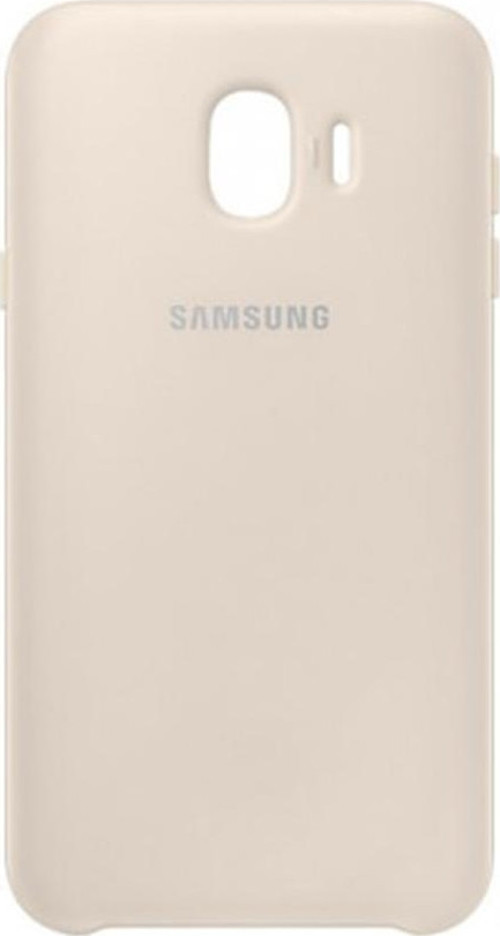 Galaxy J4 2018 ile Uyumlu Dual Layer Sert Kılıf PJ400CFEGWW Gold