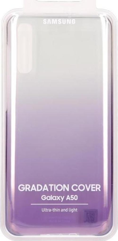 Galaxy A50 ile Uyumlu Clear Cover Mor EF-AA505CVEGWW