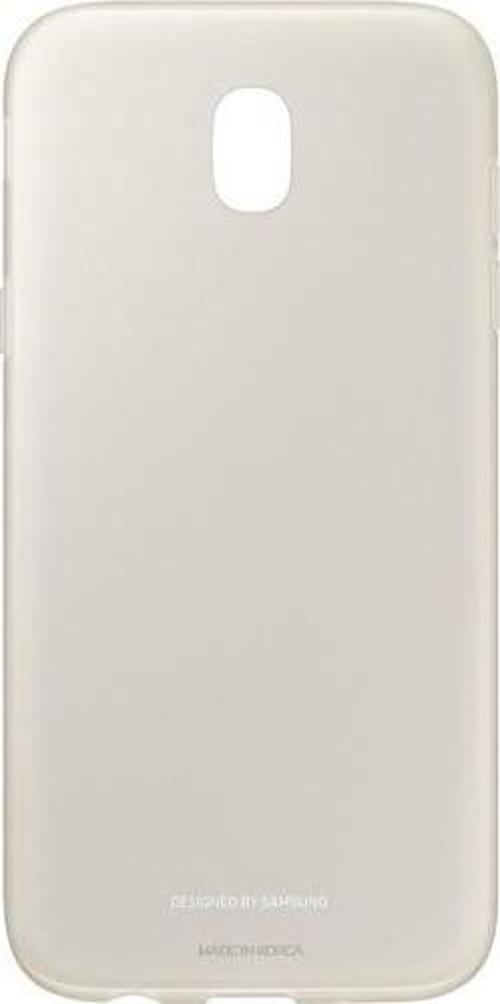 Galaxy J7 2017 ile Uyumlu Jelly Silikon Kılıf EF-AJ730TFEGWW Gold