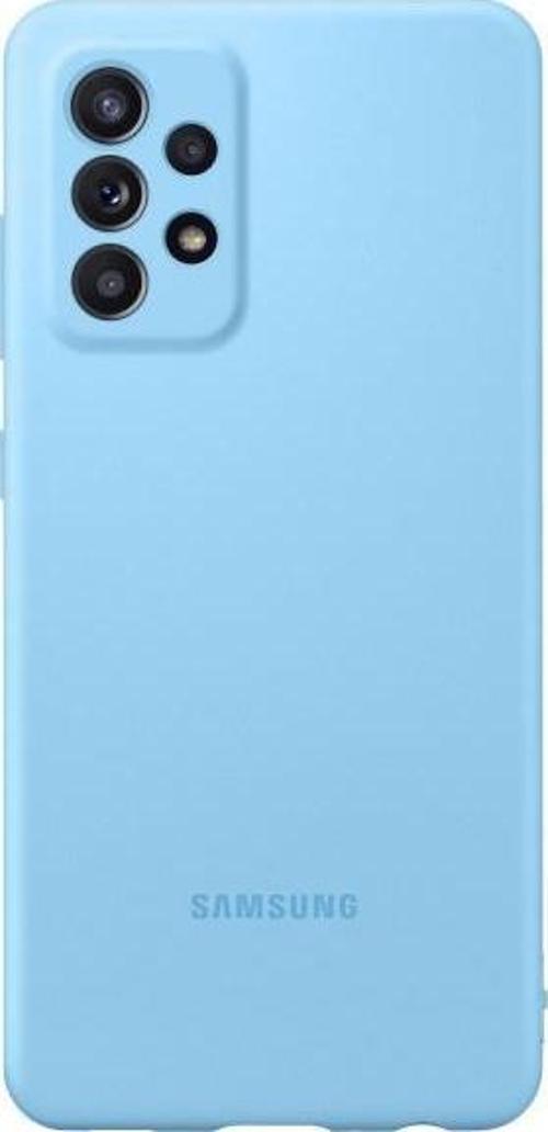 Galaxy A52 ile Uyumlu Slim Kılıf Mavi EF-PA525TLEGWW