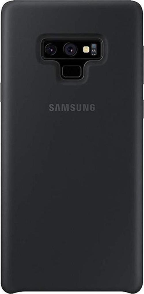 Galaxy Note 9 ile Uyumlu Kılıf Silicone Cover Siyah EF-PN960TBEGWW (Out)
