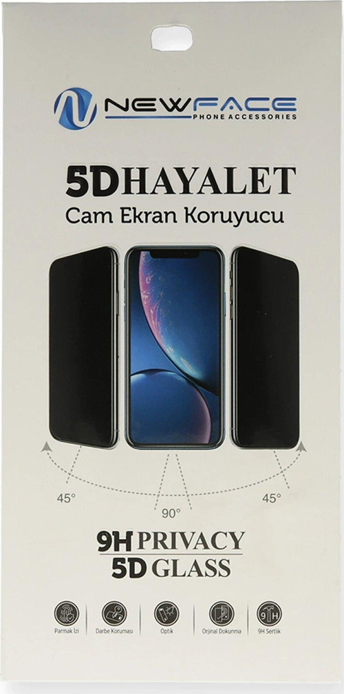 P40 Lite E 5D Hayalet Cam Ekran Koruyucu-(5796)