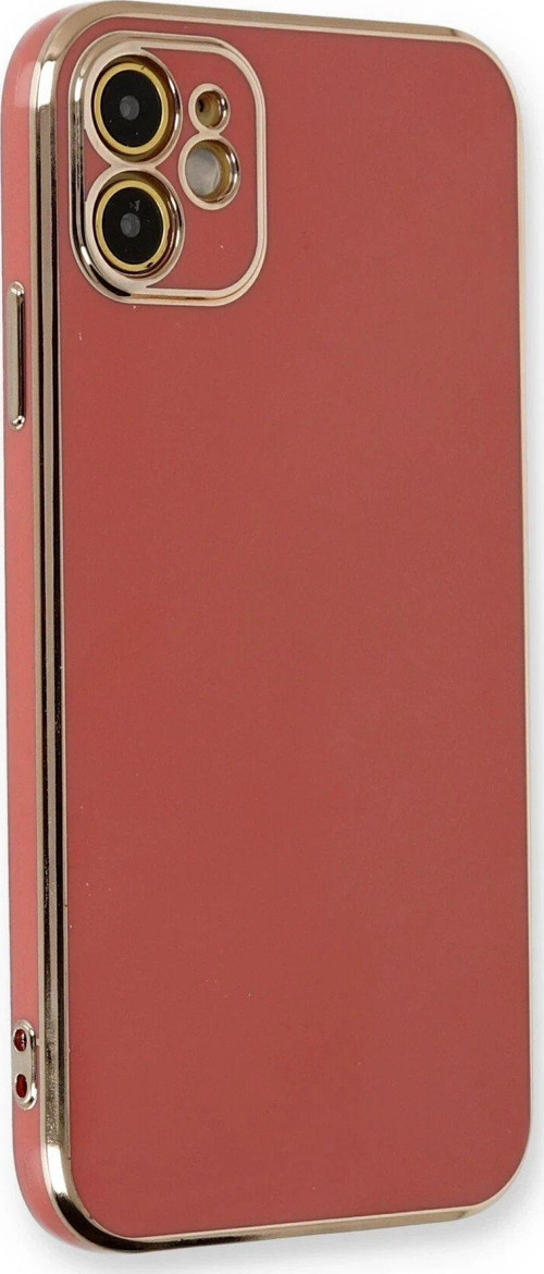 Iphone 11 Kılıf Volet Silikon - Kırmızı-(5796)