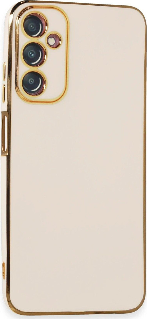 Galaxy A05S Kılıf Volet Silikon - Beyaz-(5796)