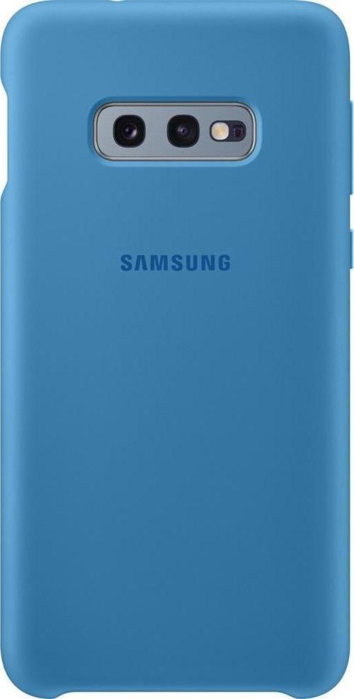 Galaxy S10e ile Uyumlu Kılıf Silicone Cover Mavi EF-PG970TLEGWW