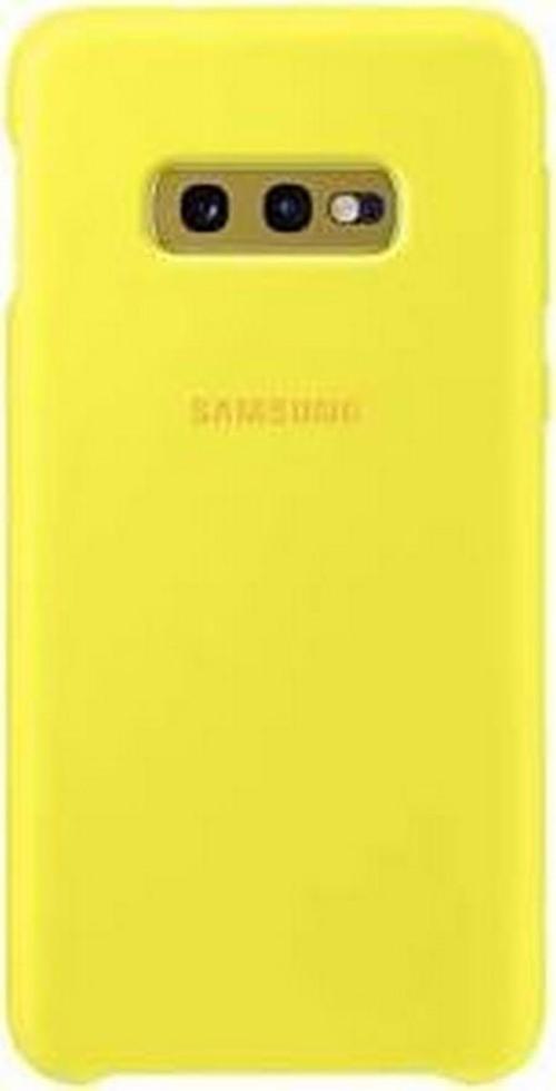Galaxy S10e ile Uyumlu Kılıf Silicone Cover Sarı EF-PG970TYEGWW