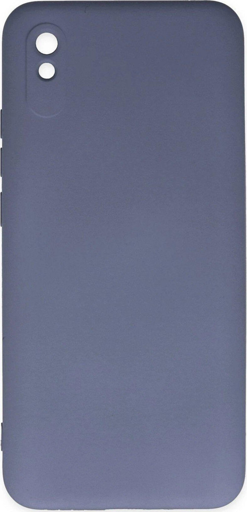 Redmi 9A Kılıf Nano Içi Kadife Silikon - Gri-(5796)