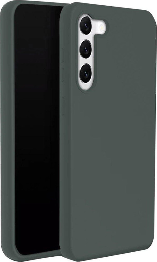 Galaxy S24 Kılıf First Silikon - Koyu Yeşil-(5796)