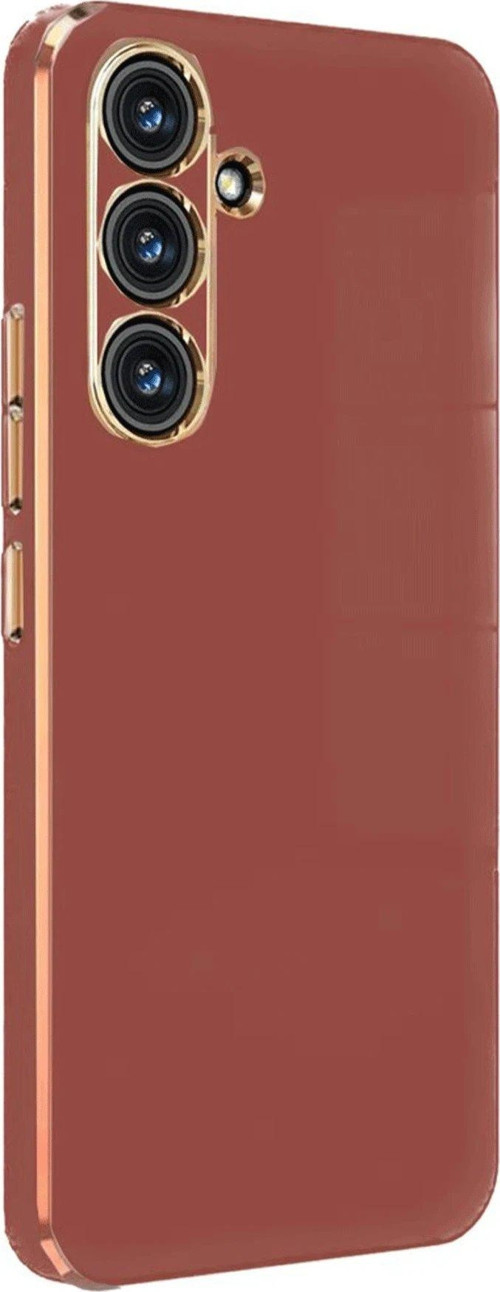 Galaxy A24 4G Kılıf Volet Silikon - Kırmızı-(5796)