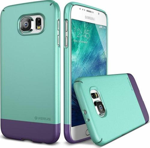 Galaxy S6 ile Uyumlu Case 2Link Kılıf Mint Berry