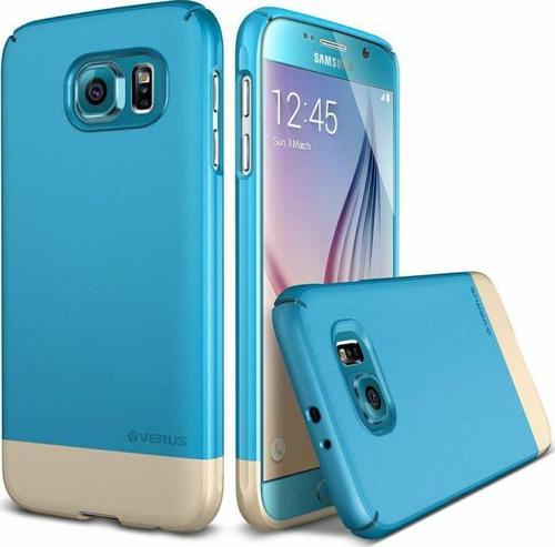 Galaxy S6 ile Uyumlu Case 2Link Kılıf Sapphire Blue