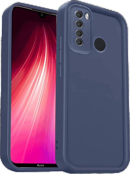 Redmi Note 8 Kılıf Viera Silikon - Lacivert-(5796)