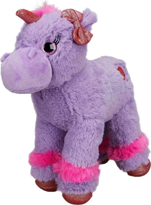 Unicorn Renkli Peluş At 28 Cm.