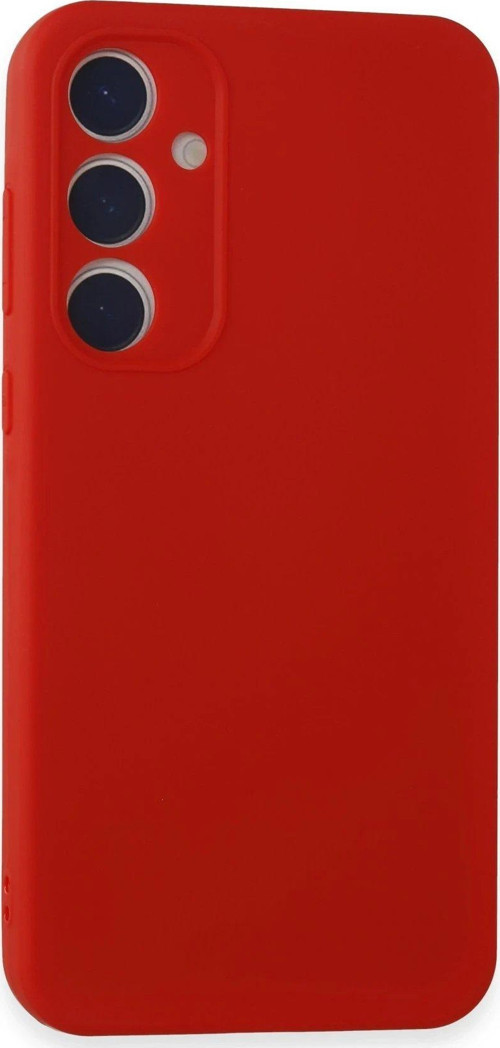Galaxy A35 5G Kılıf First Silikon - Kırmızı-(5796)
