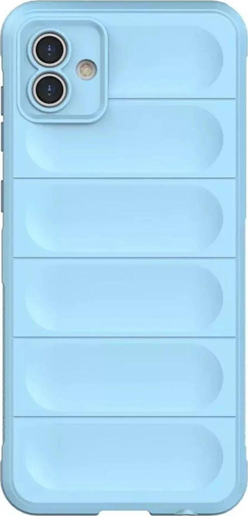 Galaxy A05 Kılıf Optimum Silikon - Sky Blue-(5796)