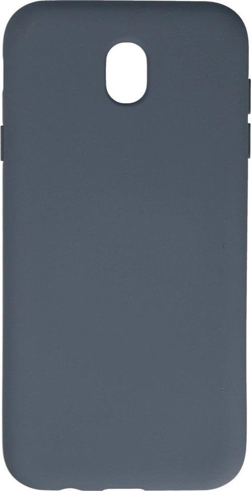 Galaxy J7 / J730 Kılıf Nano Içi Kadife Silikon - Gri-(5796)