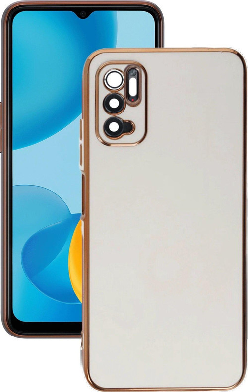 Redmi Note 11 Se Kılıf Volet Silikon - Beyaz-(5796)