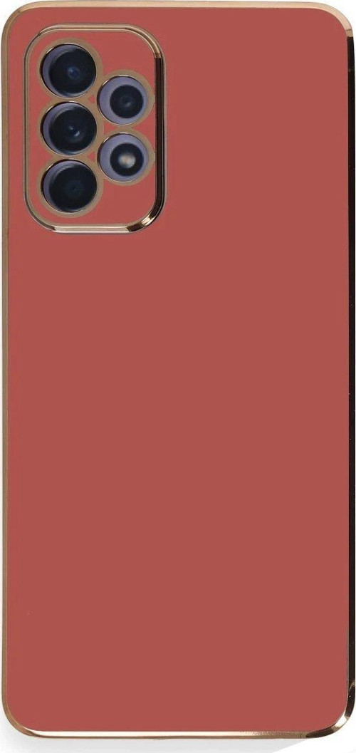 Galaxy A52 Kılıf Volet Silikon - Kırmızı-(5796)