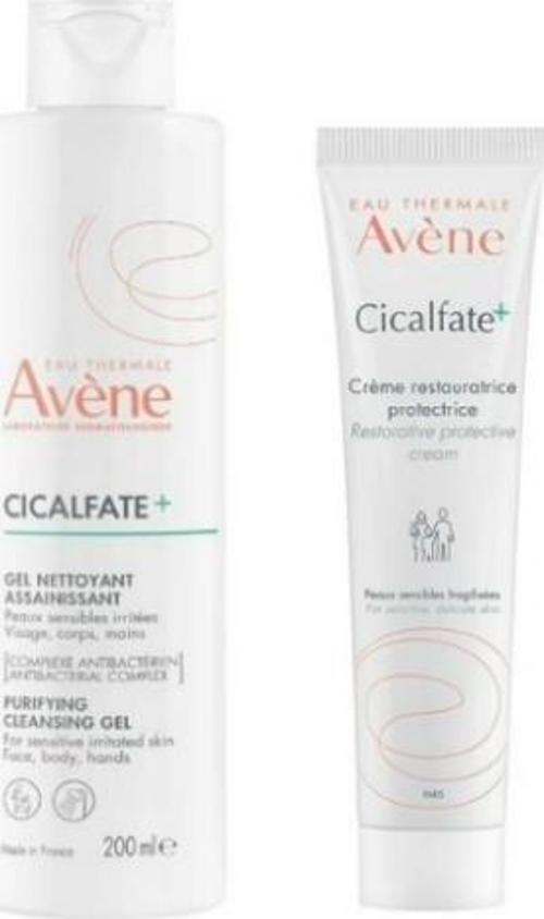 Cicalfate Cream 40 ml + Cicalfate Gel Nettoyant Purifiant 200 ml