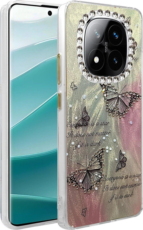 Redmi Note 14 5G Kılıf Blade Aynalı Desenli Kapak - Desen 6-(5796)