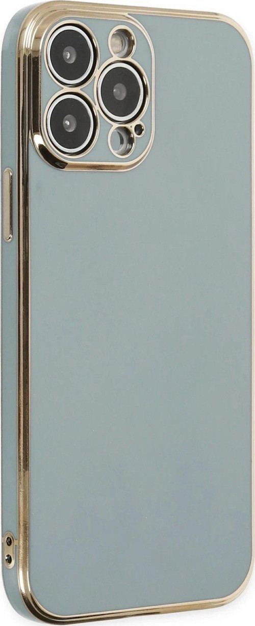 Iphone 13 Kılıf Volet Silikon - Açık Yeşil-(5796)