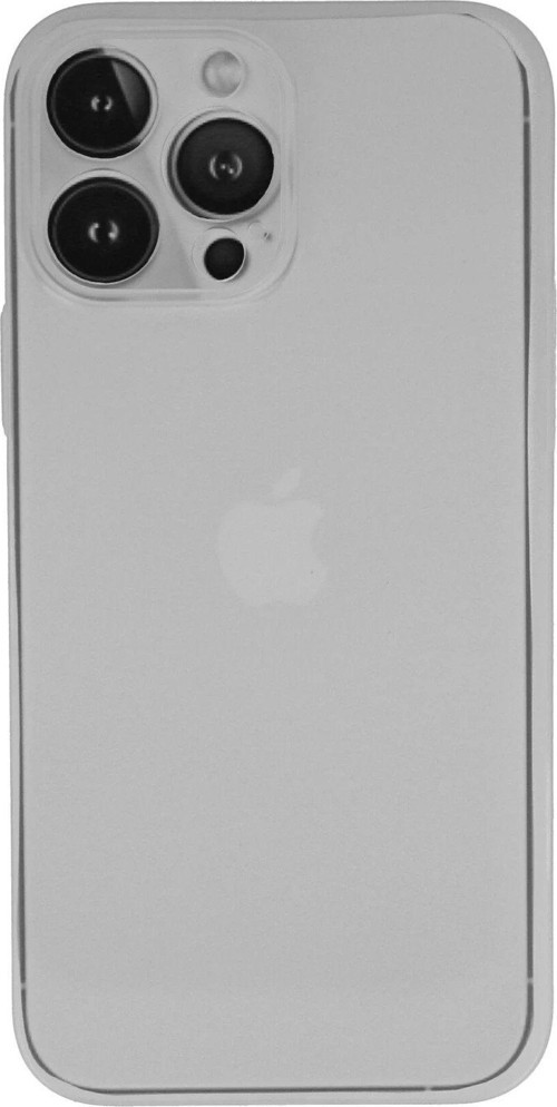Iphone 13 Kılıf Pp İnce Kapak - Beyaz-(5796)