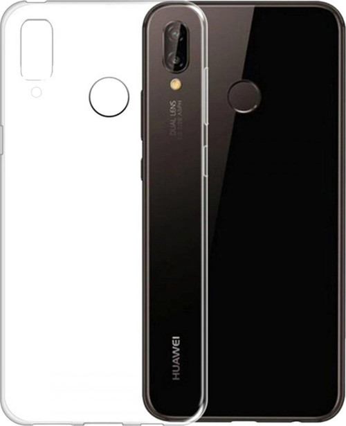 P20 Lite Kılıf Lüx Şeffaf Silikon-(5796)