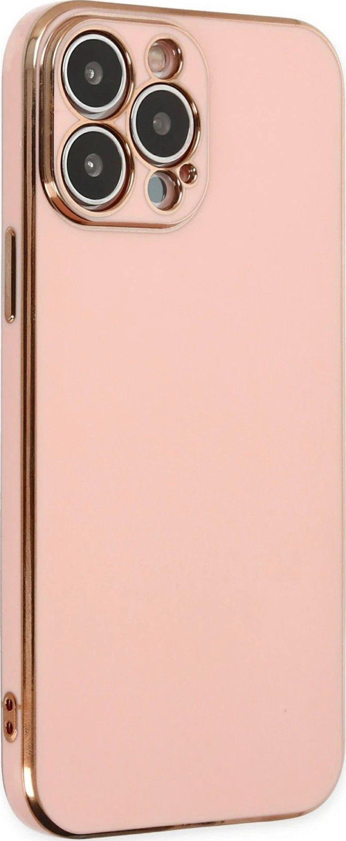 Iphone 14 Kılıf Volet Silikon - Pembe-(5796)
