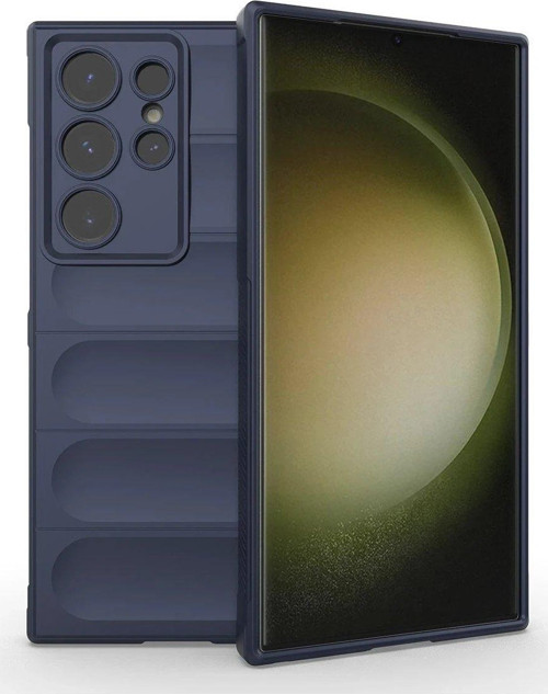 Galaxy S24 Kılıf Optimum Silikon - Lacivert-(5796)