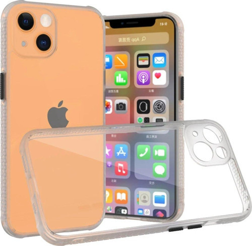 Iphone 13 Mini Kılıf Miami Şeffaf Silikon - Şeffaf-(5796)