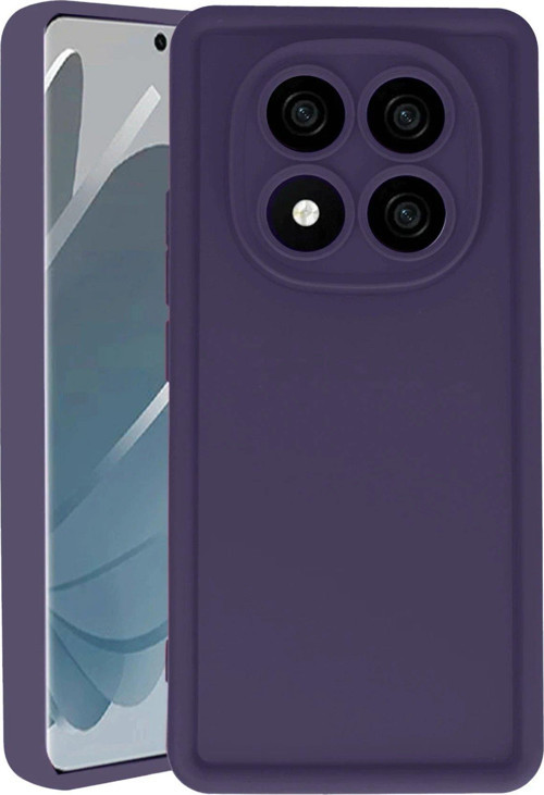 Redmi Note 14 5G Kılıf Viera Silikon - Mor-(5796)