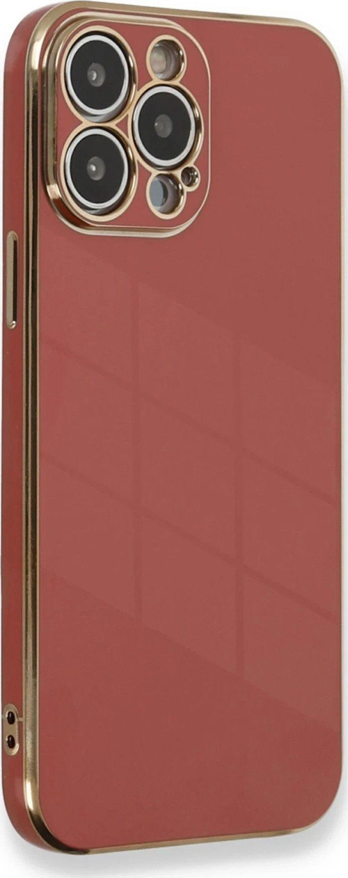 Iphone 13 Kılıf Volet Silikon - Kırmızı-(5796)