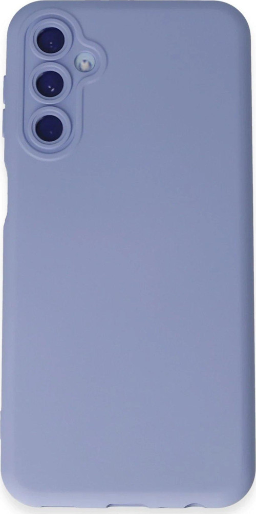 Galaxy M34 5G Kılıf Nano Içi Kadife Silikon - Lila-(5796)