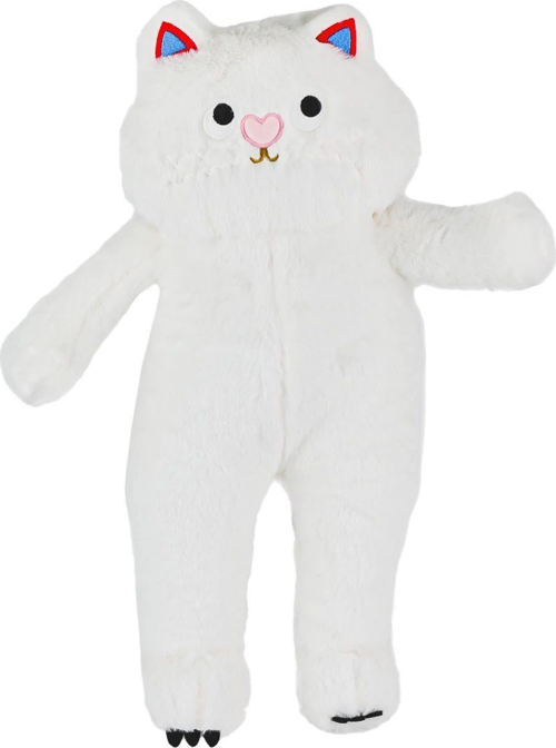 4806 Peluş Uzun Kedi 55 Cm Beyaz -My Friend Toys