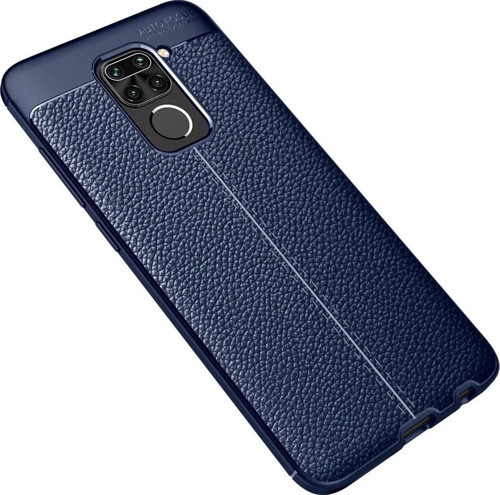 Redmi Note 9 Kılıf Auto Focus Kapak - Lacivert-(5796)