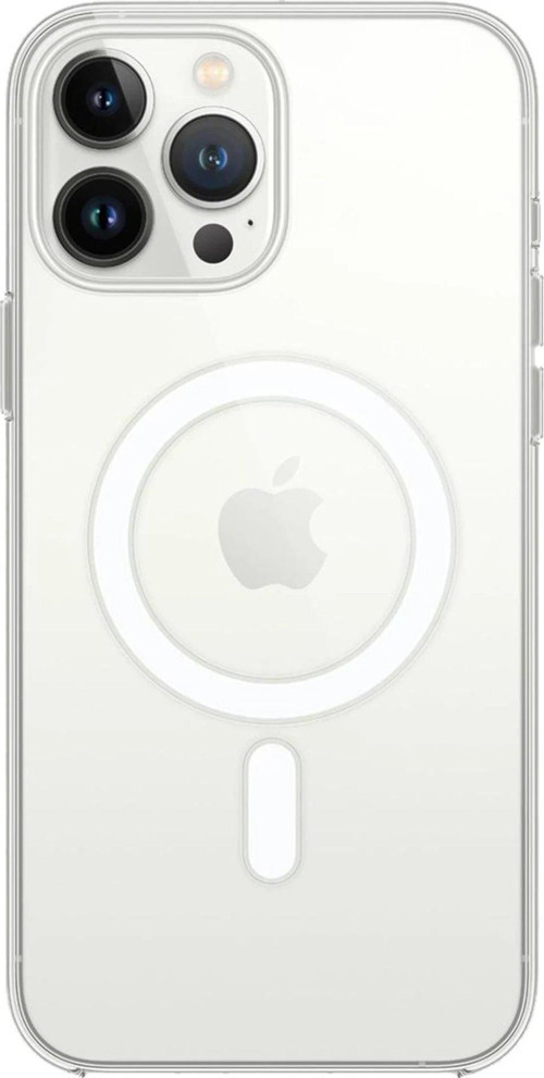 Iphone 16 Kılıf Pc Real Magsafe Kapak - Şeffaf-(5796)