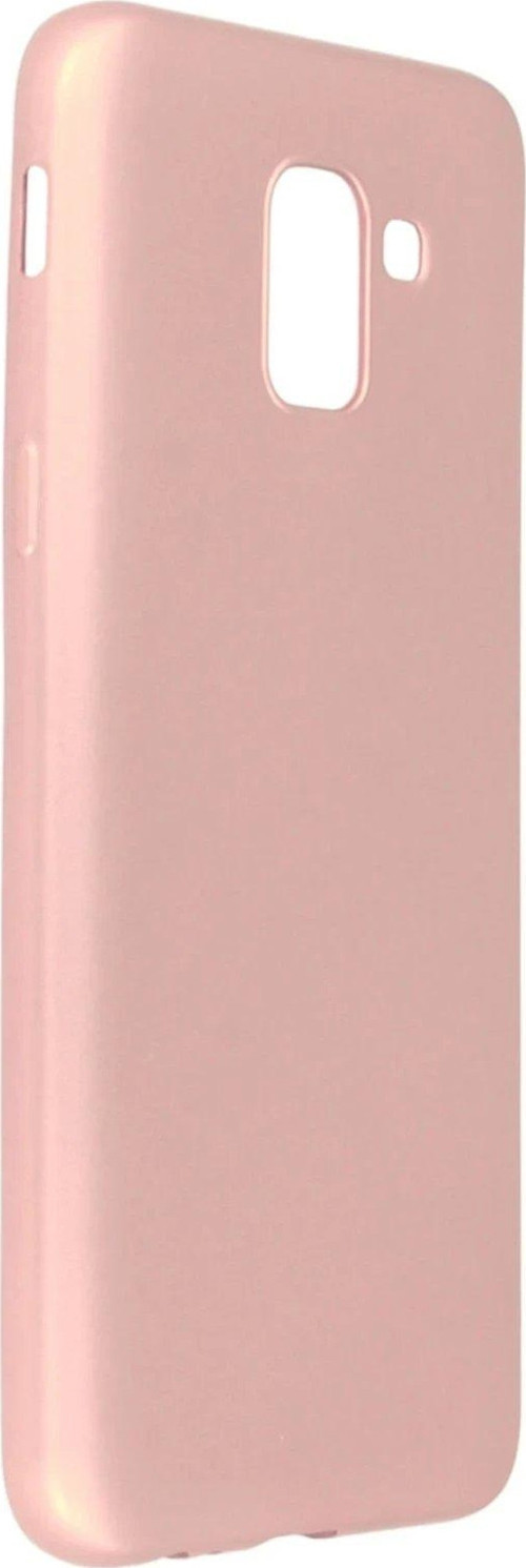 Galaxy J6 Kılıf First Silikon - Rose Gold-(5796)