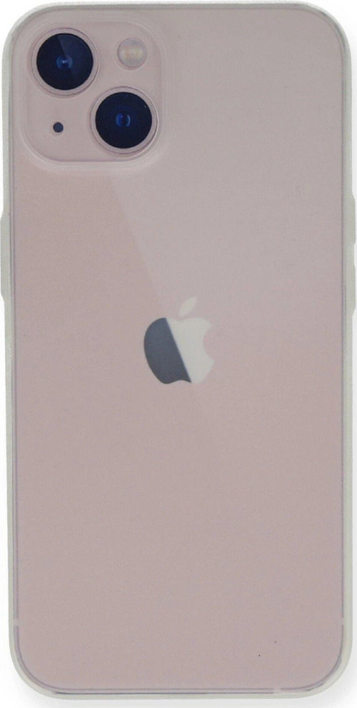 Iphone 14 Kılıf Pp İnce Kapak - Beyaz-(5796)