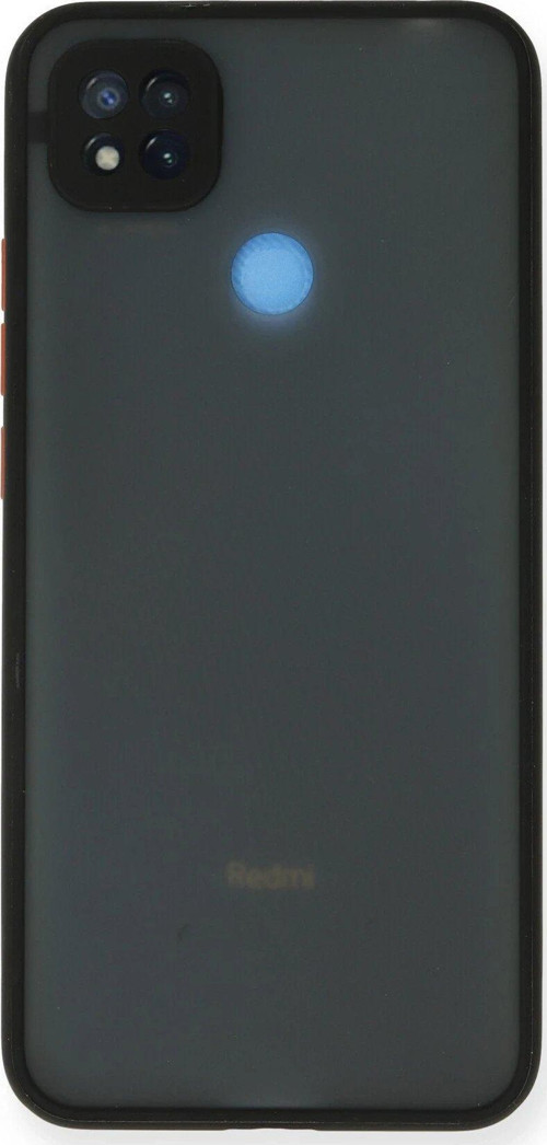 Redmi 9C Kılıf Montreal Silikon Kapak - Siyah-(5796)
