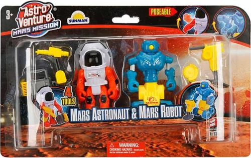 Astro Venture Mars Mission: Mars Astronaut & Mars Robot Oyun Seti