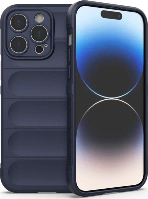 Iphone 16 Kılıf Optimum Silikon - Lacivert-(5796)