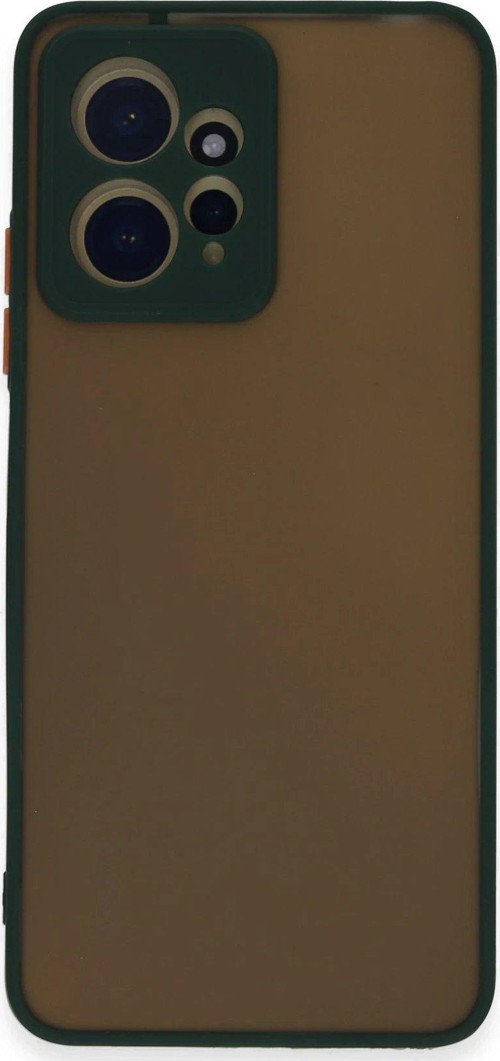Redmi Note 12 4G Kılıf Montreal Silikon Kapak - Yeşil-(5796)