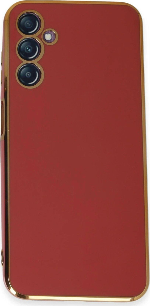 Galaxy M14 5G Kılıf Volet Silikon - Kırmızı-(5796)