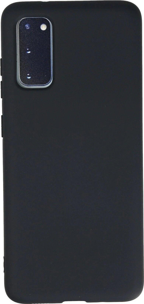 Galaxy S20 Kılıf Nano Içi Kadife Silikon - Lacivert-(5796)