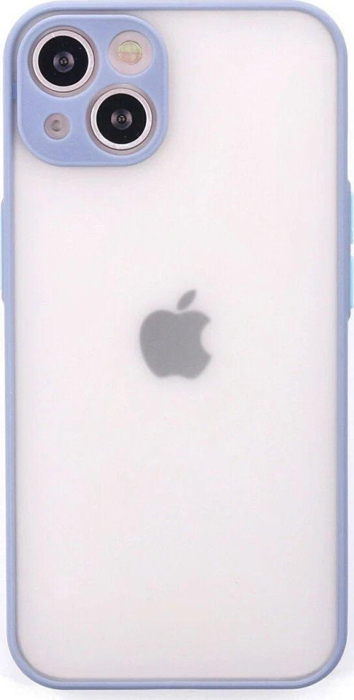 Iphone 14 Kılıf Montreal Silikon Kapak - Gri-(5796)